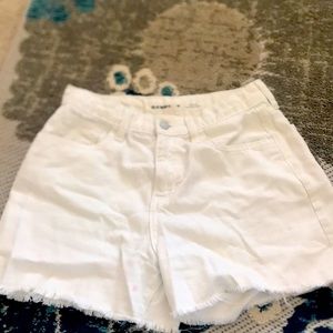 White old navy shorts